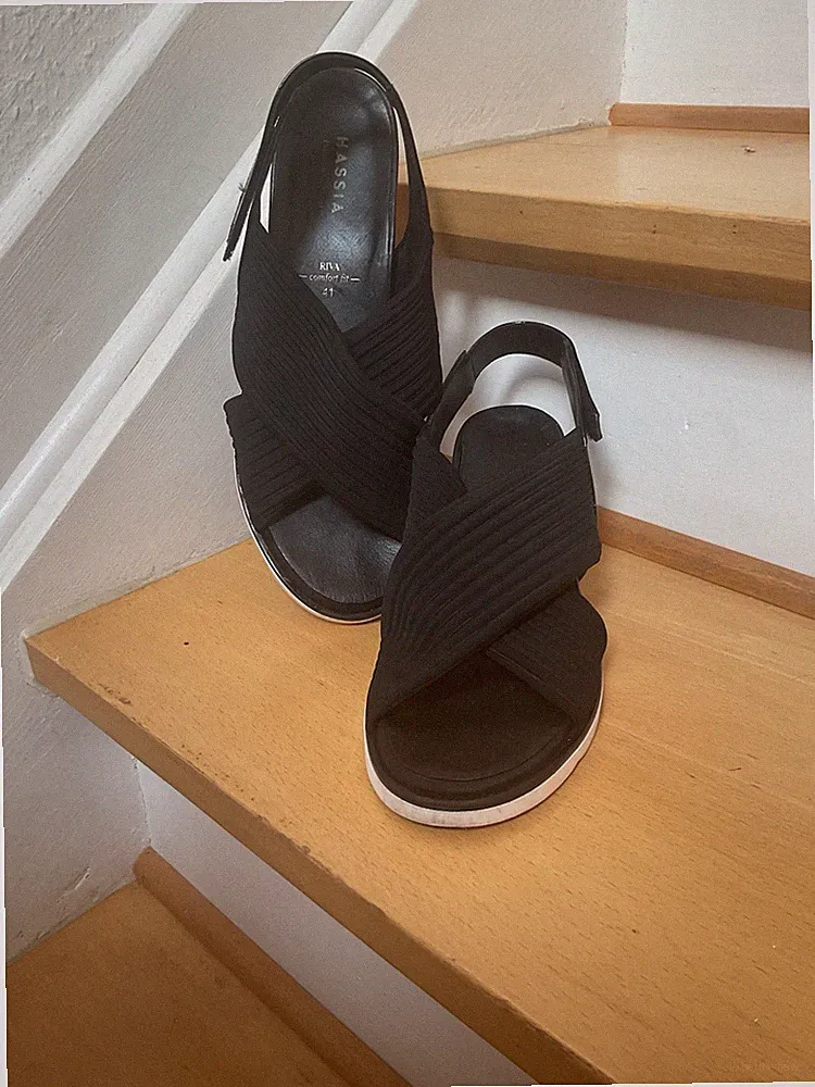 Sandalen Gr 41 Hassia, in sehr gutem Zustand, sehr bequem mit Keilabsatz