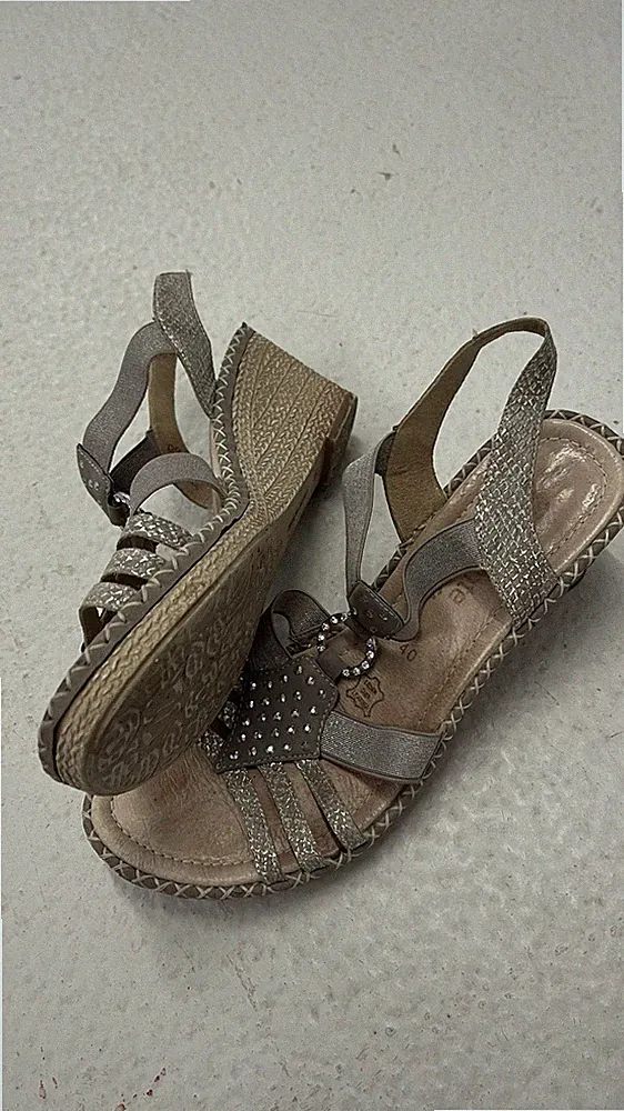 Sandalen • Keilabsatz • Rieker • Remonte Soft • 40 • Grau