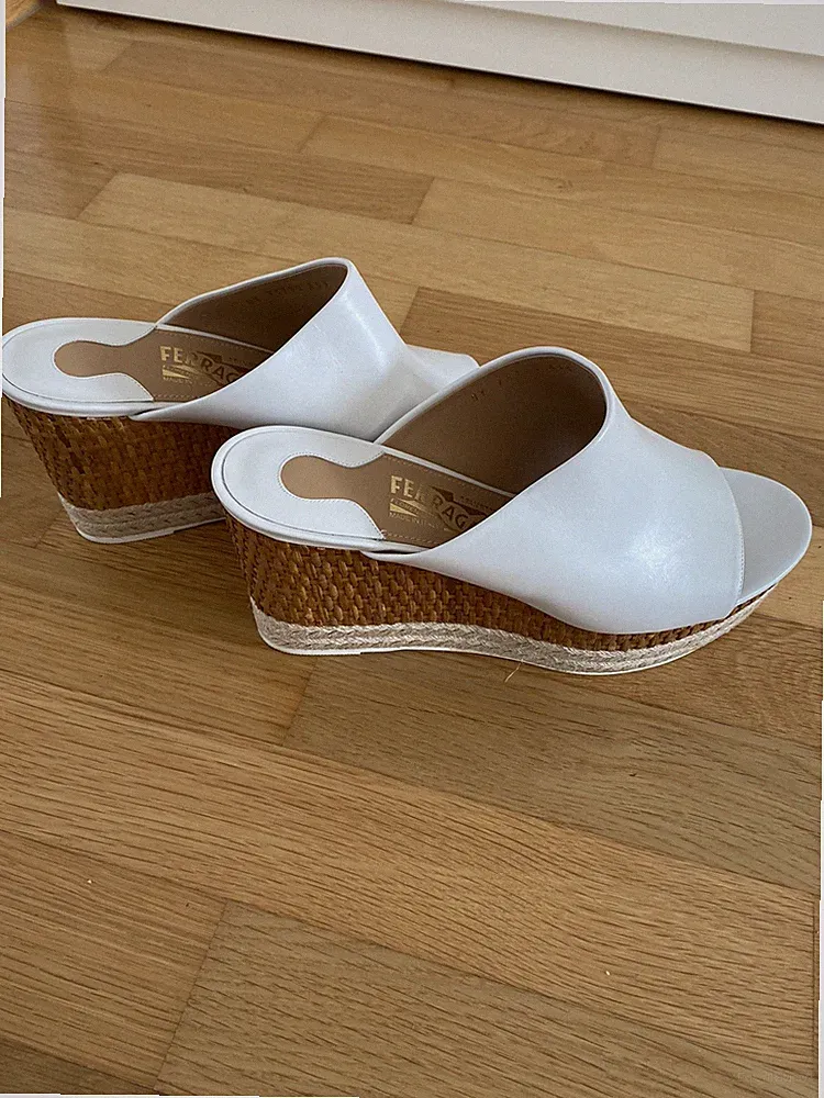 sandalen mit keilabsatz gr 40