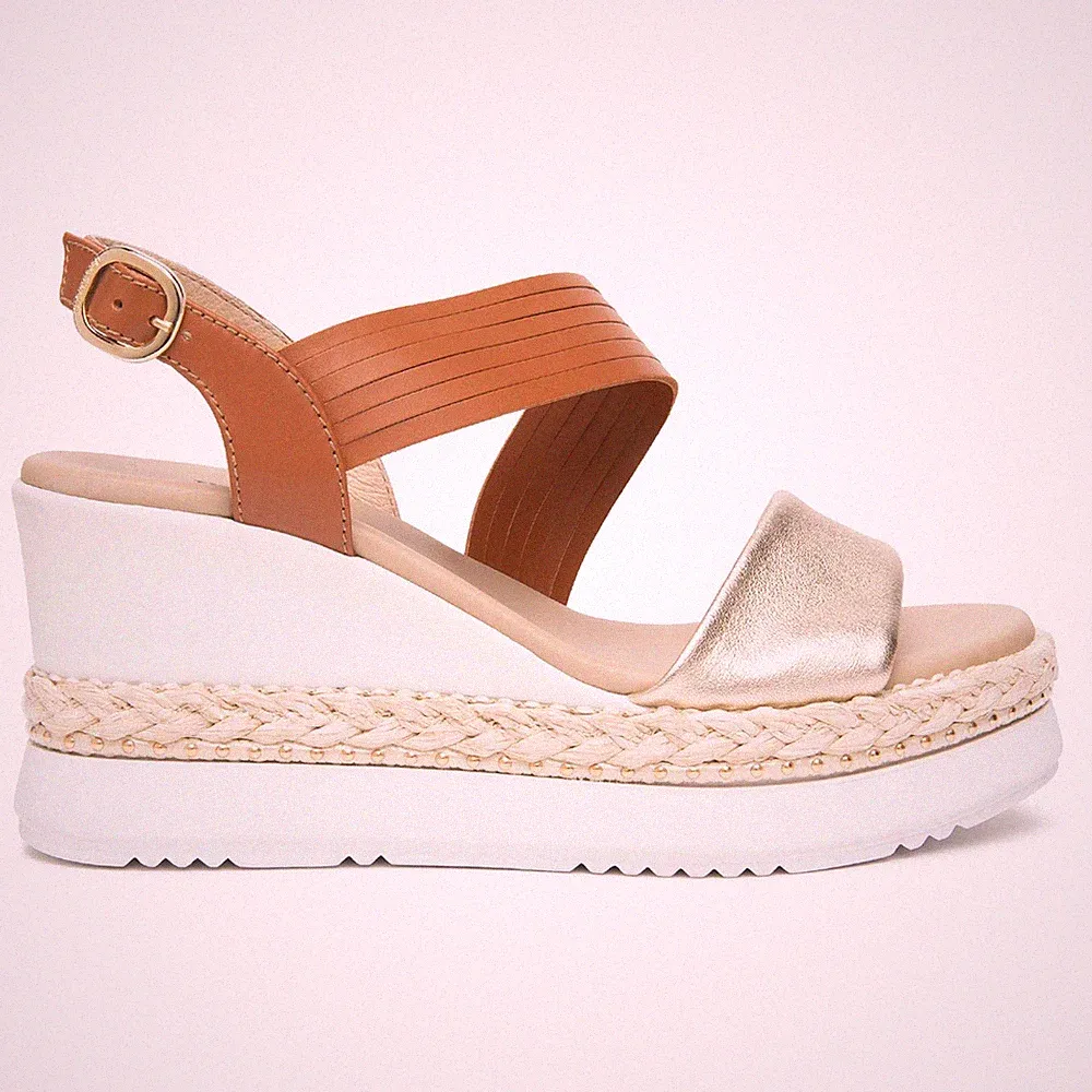 SANDALEN NEROGIARDINI E616010-418 E616010 6010 KEILABSATZ