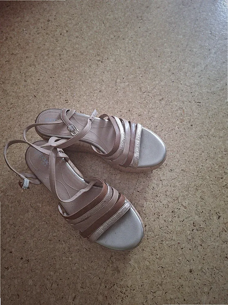Sandalen Sandaletten 38 Geox Damen Schuhe