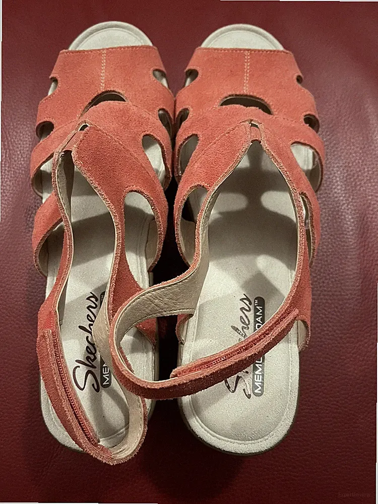 Sandalen Sketchers NEU Farbe Korall Gr. 40 Memory Foam