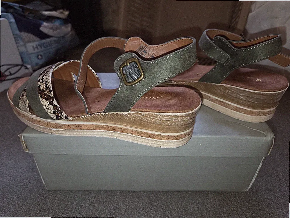 Sandalen Von Jane Klain.Mit OVP
