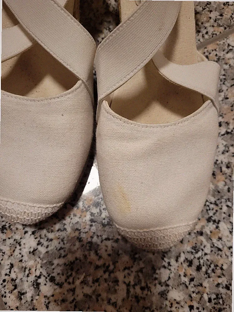sandaletten weiß keilabsatz