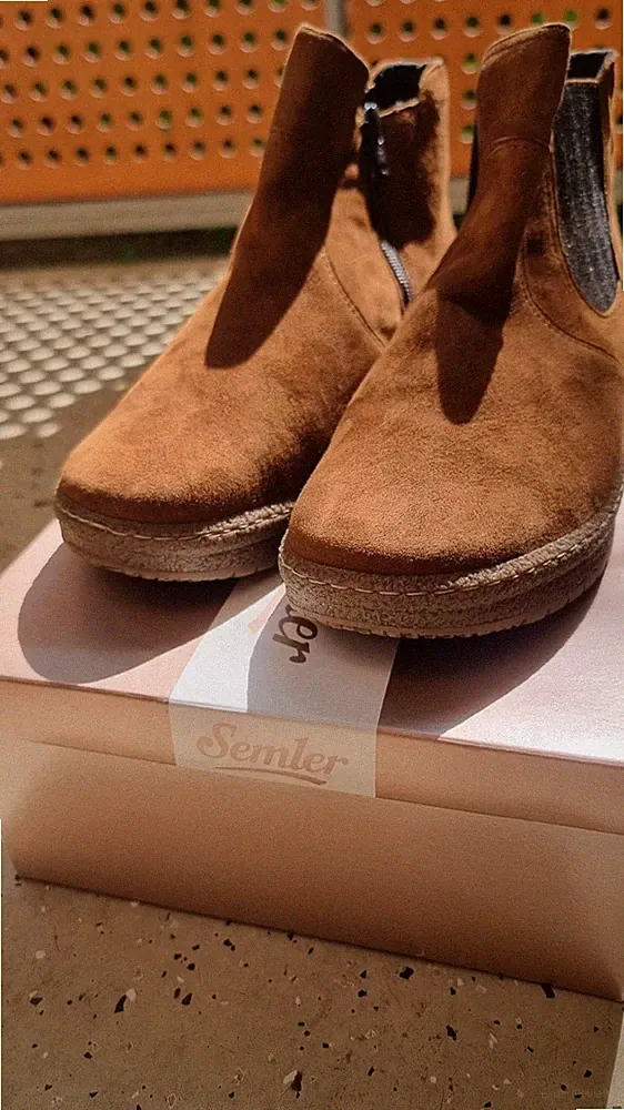 Semler Chelsea Boot mit Luftpolstersohle, ungetragen