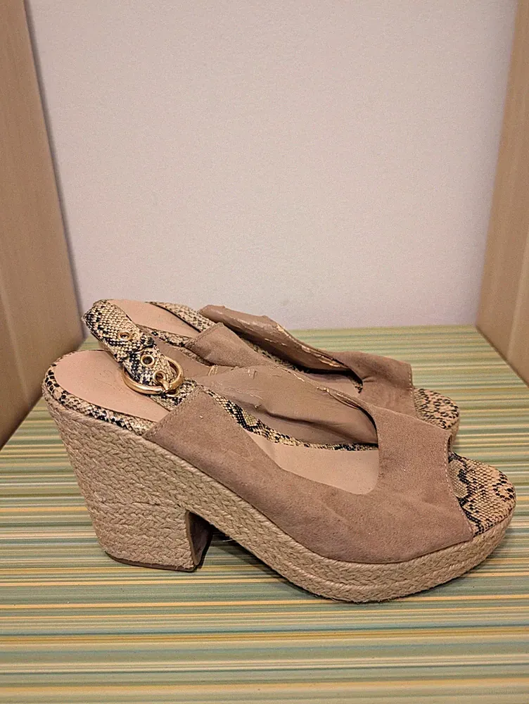 Freizeit Keilabsatz Sandalen