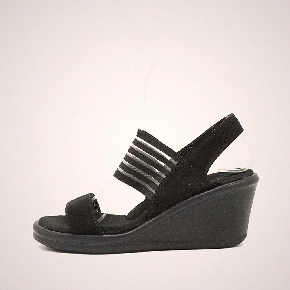 Skechers Damen Sandalen EU 36 38472 BBK Schwarz Foam