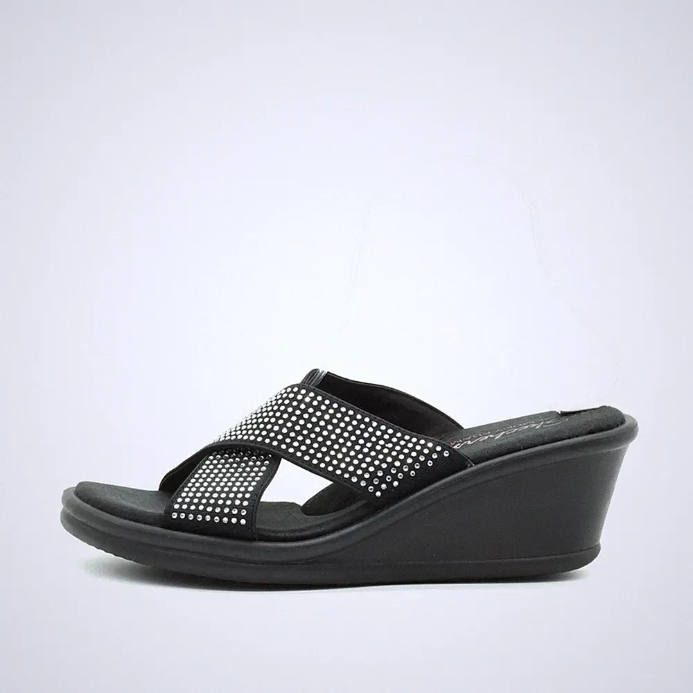Skechers Damen Sandalen EU 39 SN 38478 Schwarz