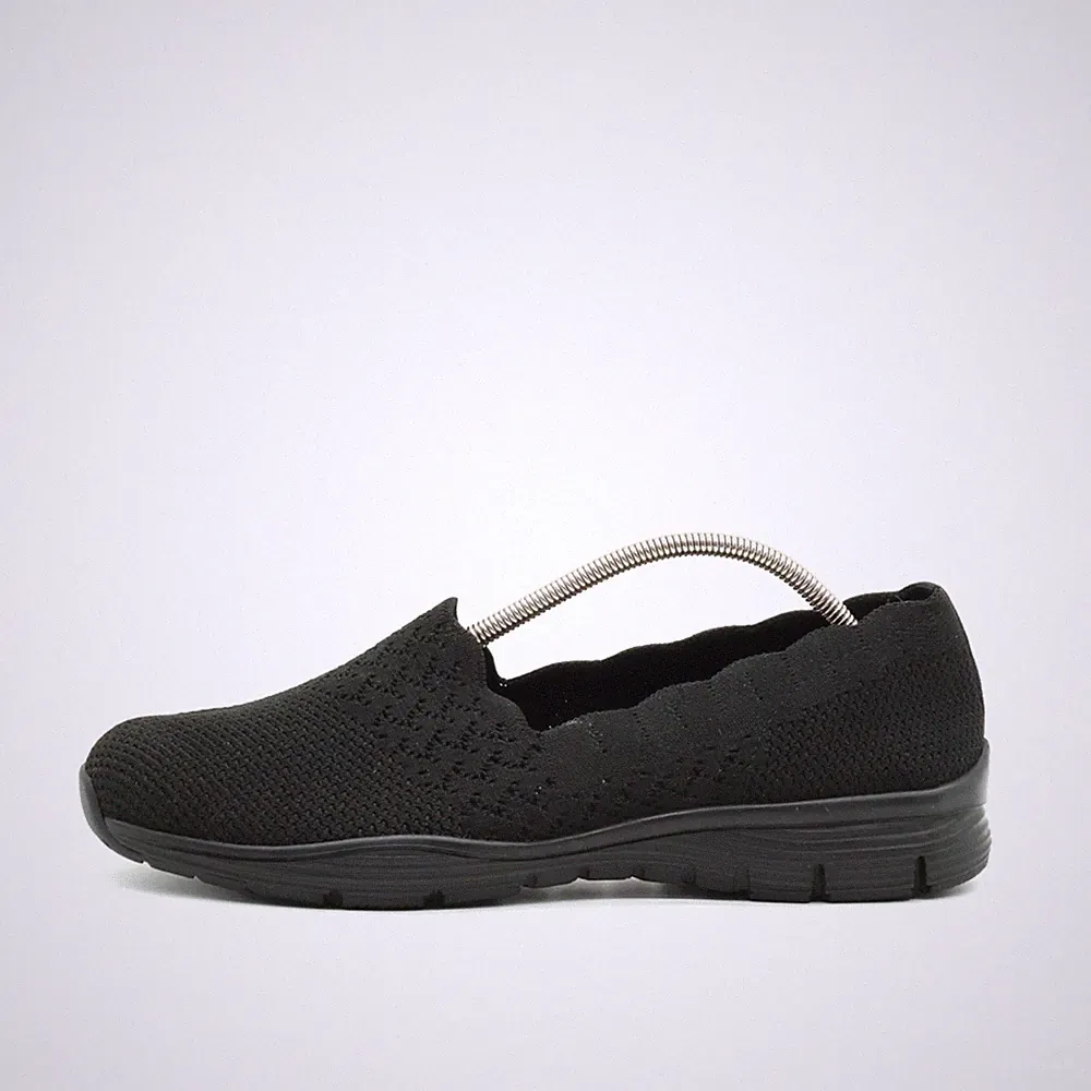 Skechers Damen Slipper EU 38.5 SN 49481 schwarz Classic Fit