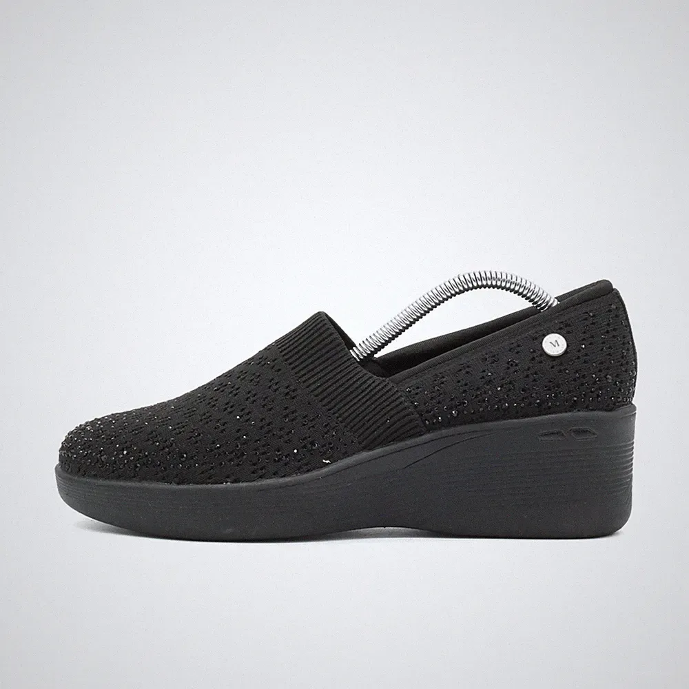 Skechers Damen Slipper EU 39 Martha Stewart schwarz