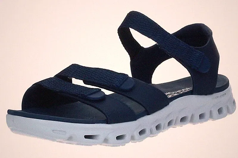 Skechers GLIDE-STEP SANDAL COUNT ON ME Damen Sandalen 164057 NVY Blau