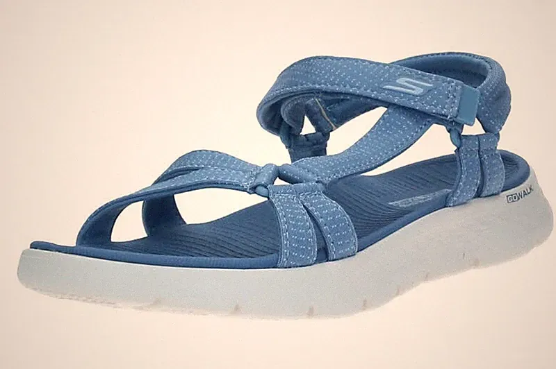 Skechers GO WALK FLEX SANDAL SUBLIME Damen Sandalen 141451 BLU Blau