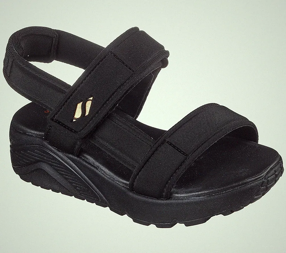 SKECHERS UNO LITE SANDAL-SUNNY STAND Sandale Sommerschuh mit Plateausohle,Gr.37