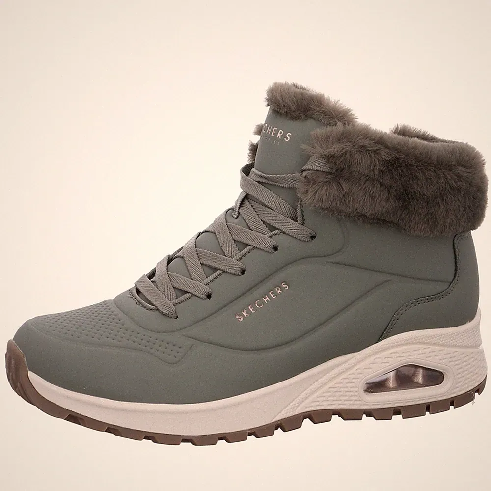 Skechers Uno Rugged Winterstiefel Grün