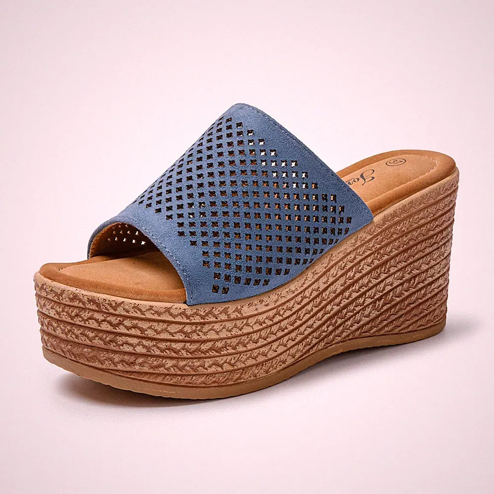 Sommerschuhe Damen Sandalen Frauen Bohemian Sandals Freizeit Strand Sandalett...