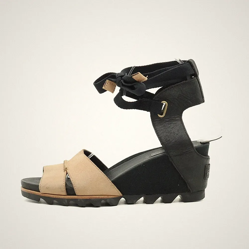 Sorel Damen Sandalen EU 38.5 NL2448-010 Schwarz/Beige