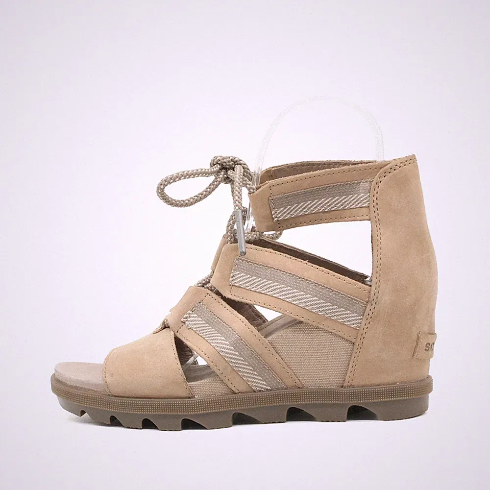 SOREL Damen Sandalen EU 38.5 NL3272-240 Beige Keilsandalen