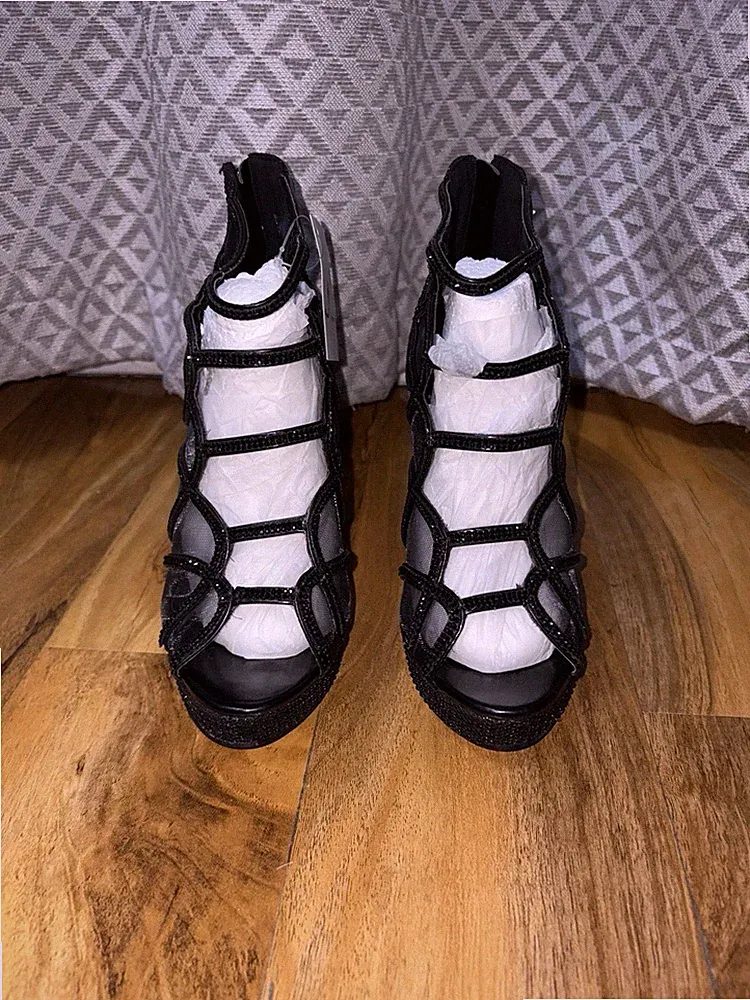 Stöckelabsatz Sandalen