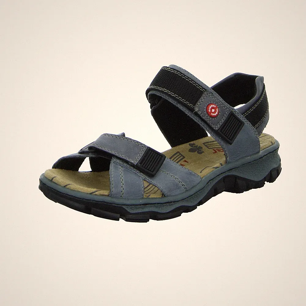 Sportliche Sandalette bis 30mm Sohlenhöhe 68851-14