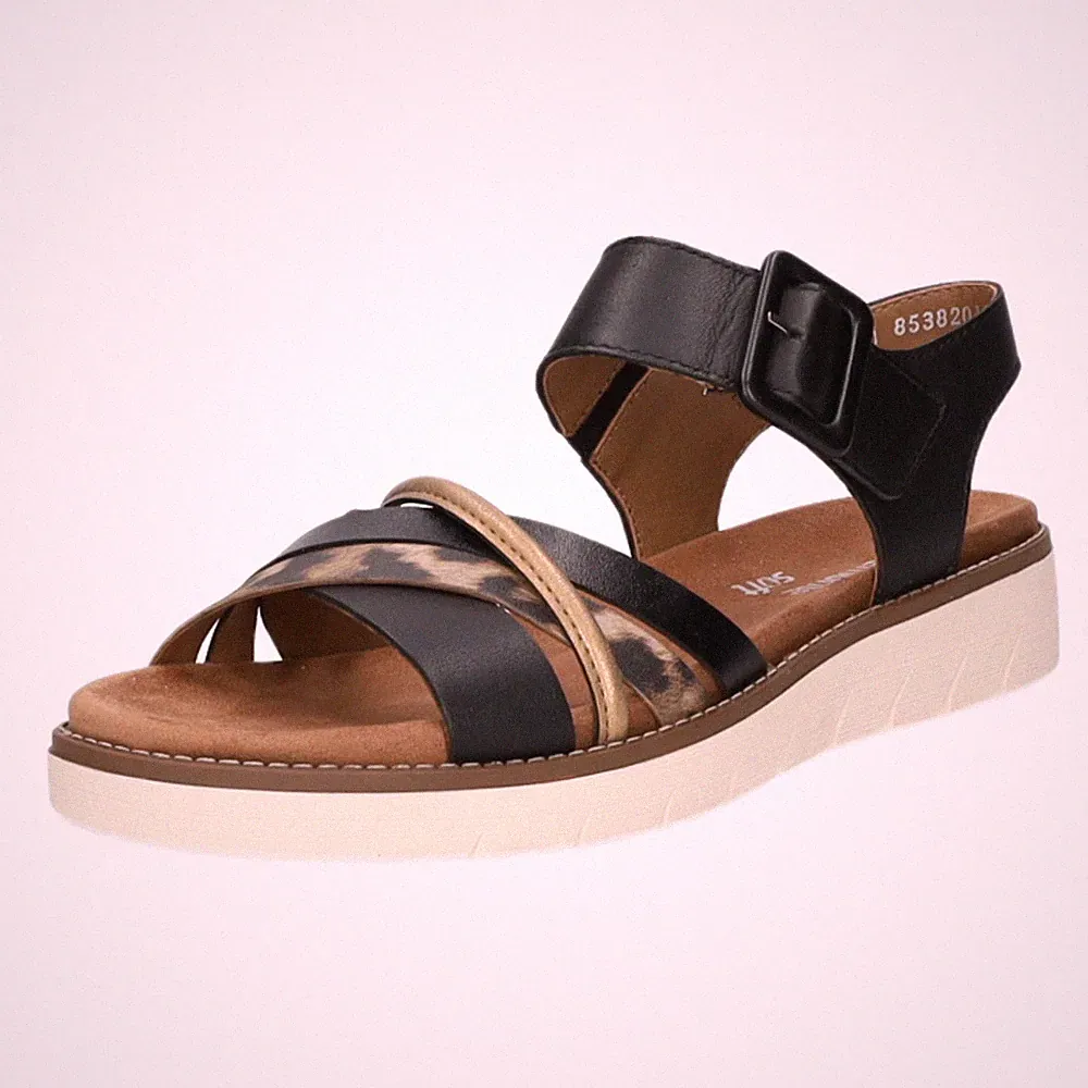 Sportliche Sandalette bis 30mm Sohlenhöhe D2043-03