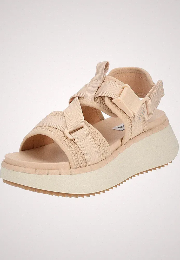 Steve Madden Sandalen Kunstleder/Textil Klettverschluss NEU - A-Ware