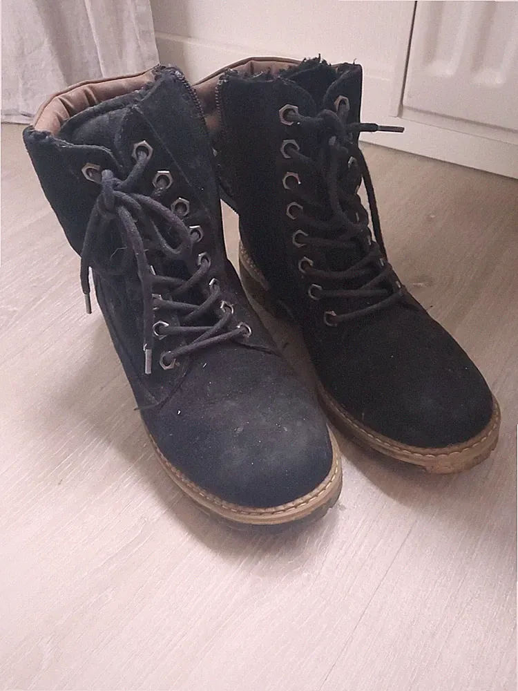 Stiefel für Mädchen Gr. 37 Gefüttert