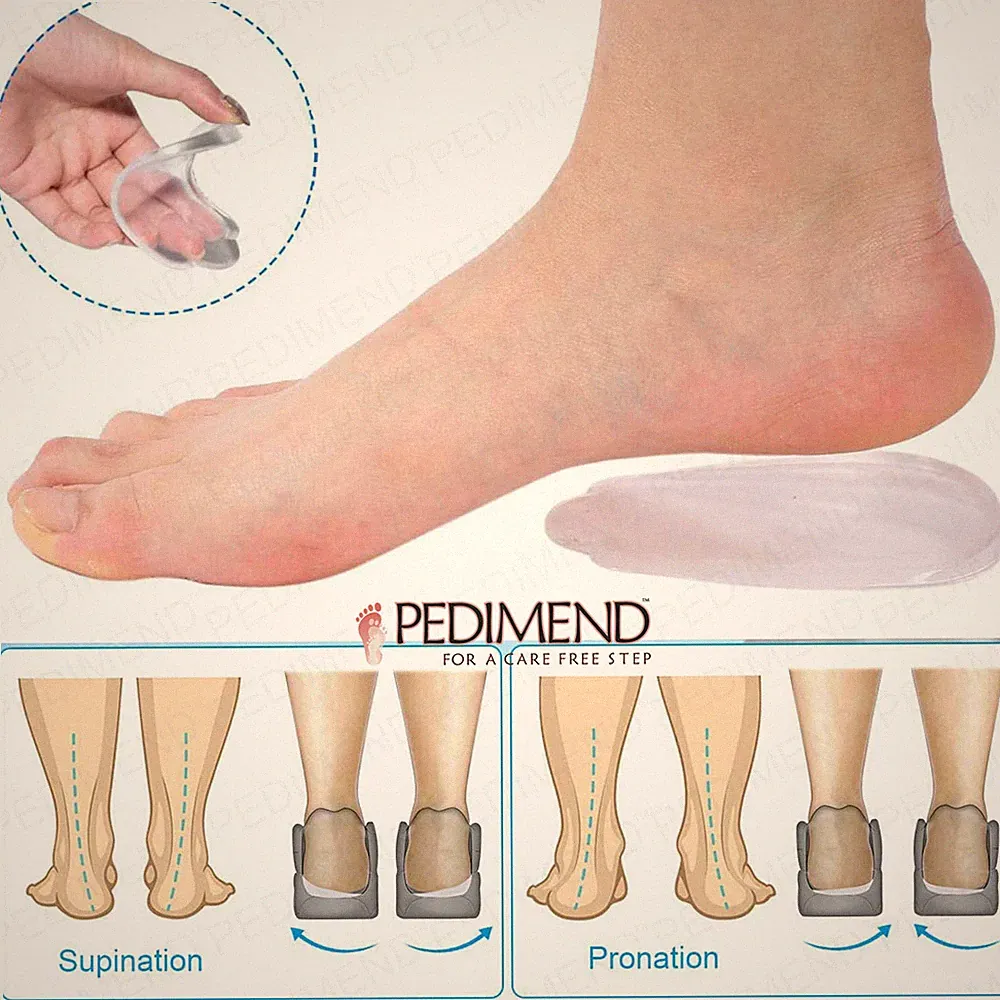 Supination & Pronation korrigierende selbstklebende Schuheinsätze für Fußausrichtungsbecher