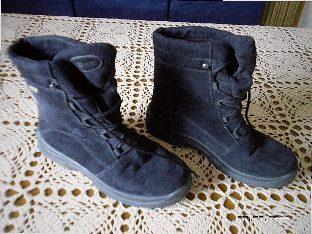 SYMPATEX von ROHDE,Stiefel/Stiefeletten,Gr.5(37),Rauleder,innen Schurwolle