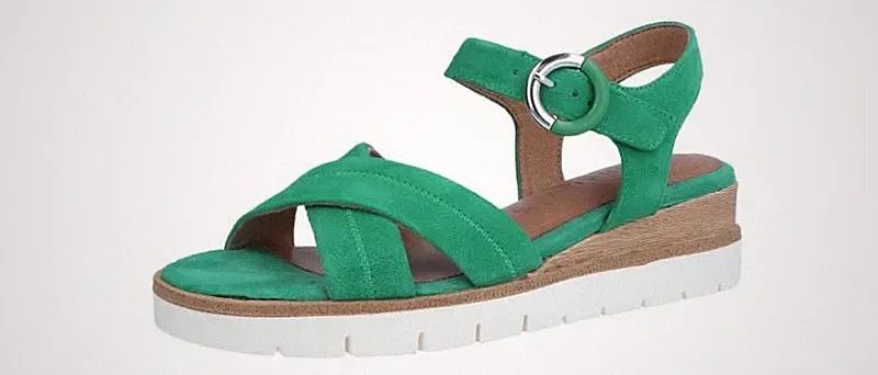 Tamaris Damen Sandale green (Grün) 1-1-28202-42-700