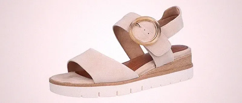 Tamaris Damen Sandale ivory (Beige) 1-1-28206-42-458