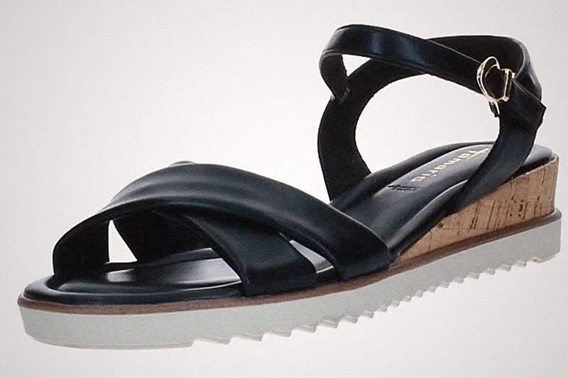 Tamaris Damen Sandalen 1-28106-42-001 Black Schwarz