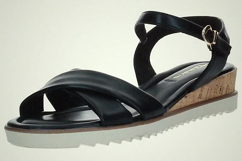 Tamaris Damen Sandalen 1-28106-42-001 Black Schwarz