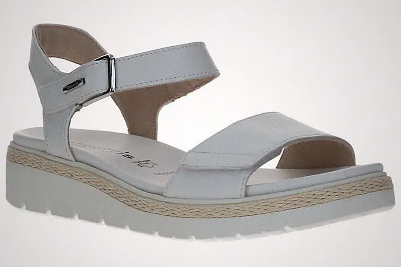 Tamaris Damen Sandalen 1-28260-42-100 White Weiß
