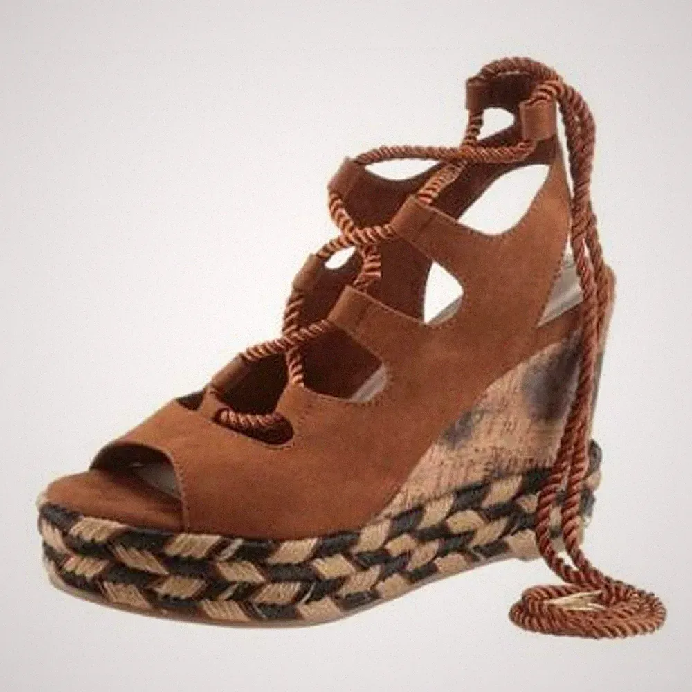 Tamaris Damen Sandalen Keilsandalen Sandaletten braun