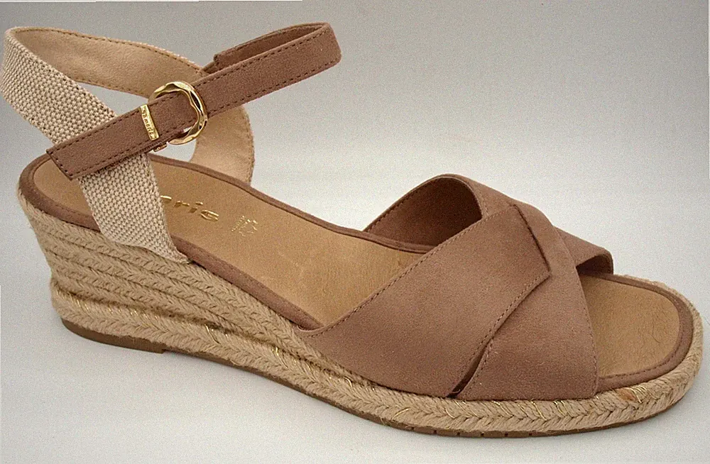 Tamaris Damenschuhe Sandalen Sandaletten 41 Keilabsatz Neu 5568