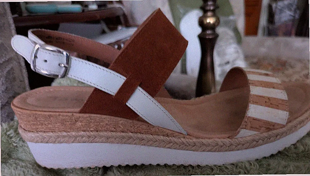 Tamaris Keilsandaletten im Kork Design gr 40