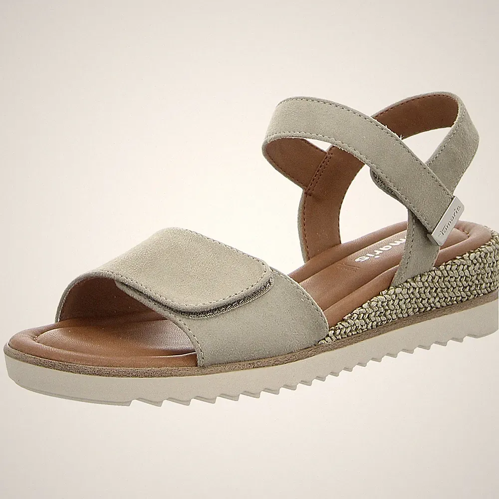 TAMARIS Sandale Sandalette 1-28118-44-771 sage (grün) NEU grün