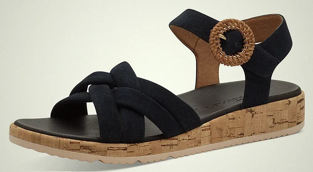 TAMARIS Sandalette Plateau, Sommerschuh, Riemchensandale , Gr. 38