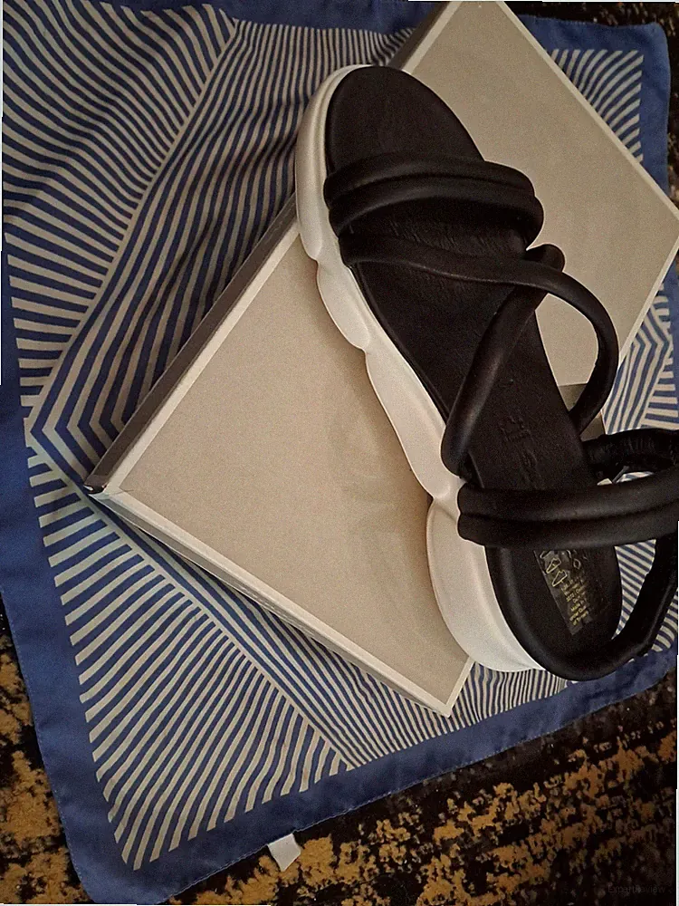 Tamaris Schwarz Gr.39 Damen Leder Sandalen