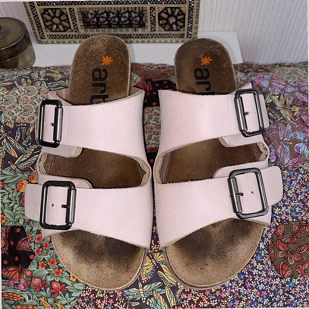 The ART Company flache Sandalen nude (hellrosa-beige), Größe UK 6 (Logo fehlt)