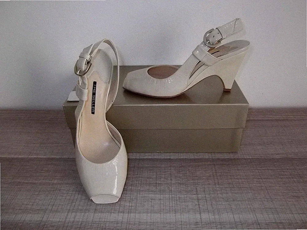 THE SELLER Sandale 36 Absatz Leder List.125€ ho Pollini Valleverde Melluso Ecco