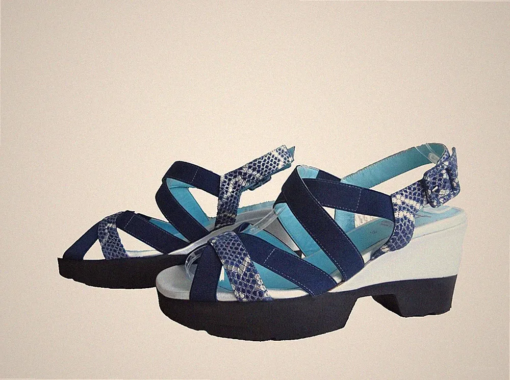 Thierry Rabotin Plateau Sandalette Sandale Shock Point Gr. 39 NEU, NP 255€
