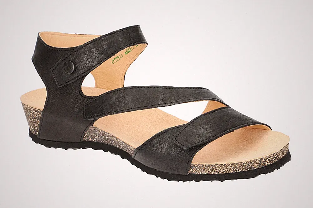 Think Schuhe DUMIA schwarz Damen Sandale Sandaletten 3-000297-0000 NEU