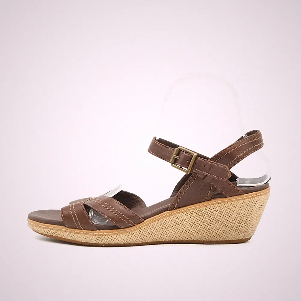 Timberland Damen Sandalen EU 41.5 Earthkeepers Braun Verstellbarer Riemen