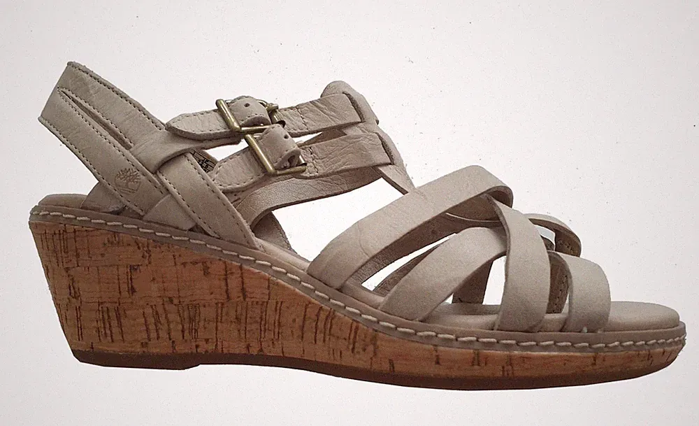 Timberland Wittier Leder Damen Sandalen Gr 36 UK3,5 Freizeit Schuhe (B) Classic