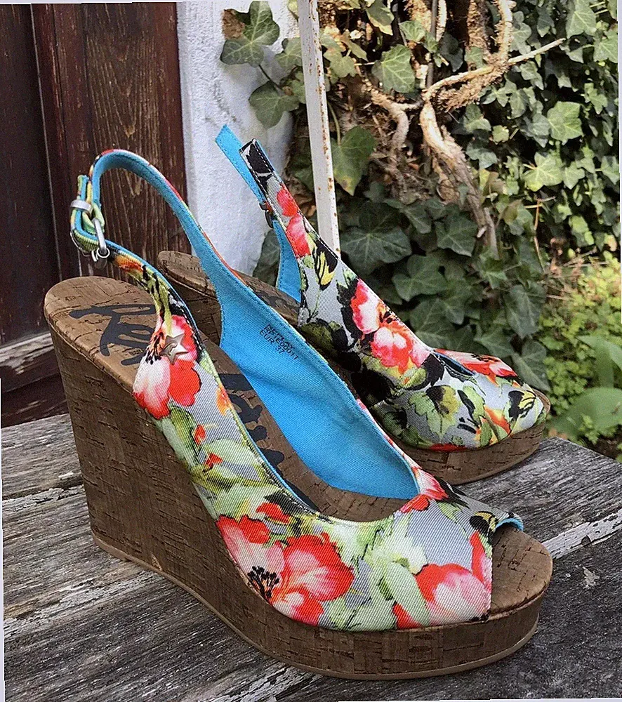 Tolle leichte Replay Plateau Keilabsatz Sandale Sandalette Gr.37 NEU NP.80€!