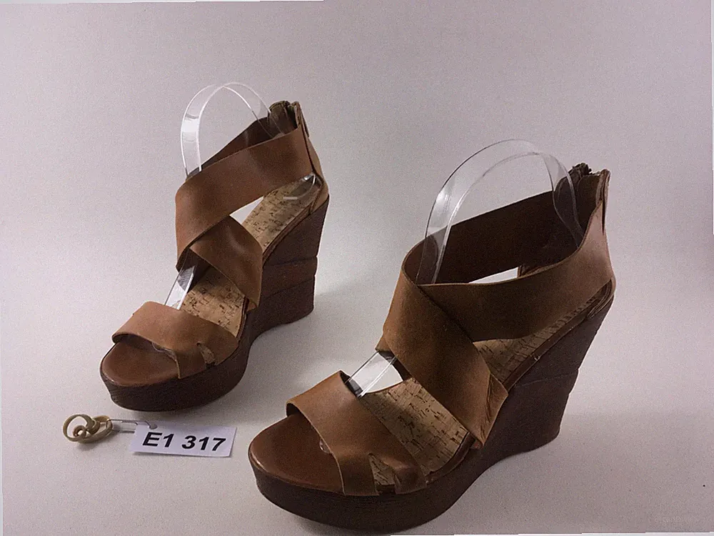 Tolle Wedge Sandalen Damen Sandaletten Damenschuhe EUR 40 E1 317
