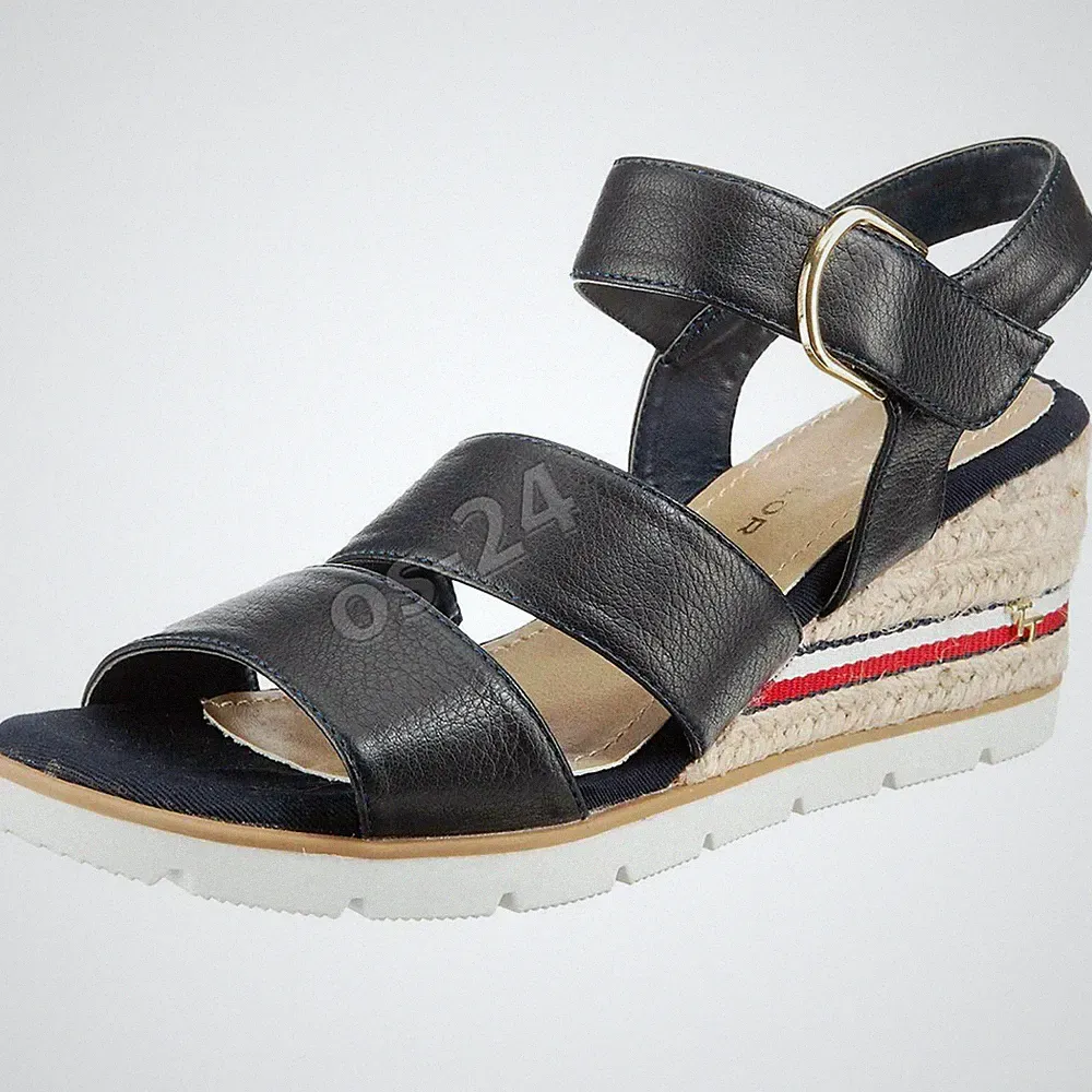 Tom Tailor Damen Sandaletten Keilsandaletten Gr.37 38 39
