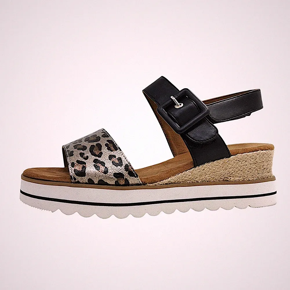 Tom Tailor Damenschuhe Sandalette Mehrfarbig Freizeit