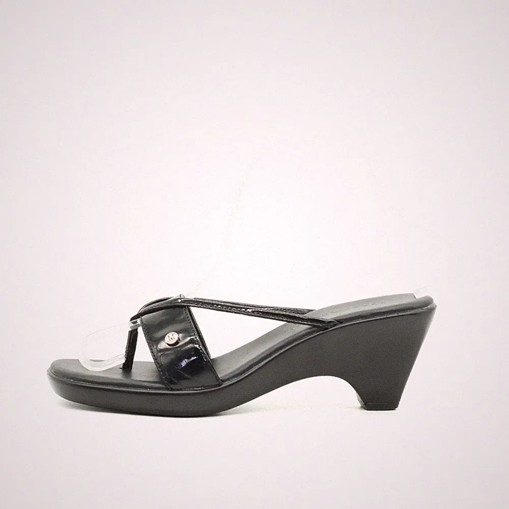 Tommy Hilfiger Damen Sandalen EU 37.5 Martina 2 Schwarz